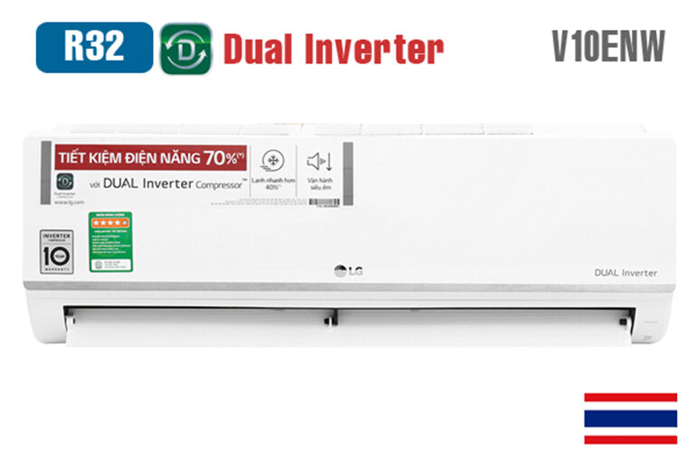 Điều hòa LG Hàn Quốc 9000BTU V10ENW