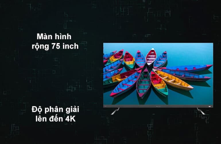 Có nên chọn mua tivi Casper 75 inch 75US8000?