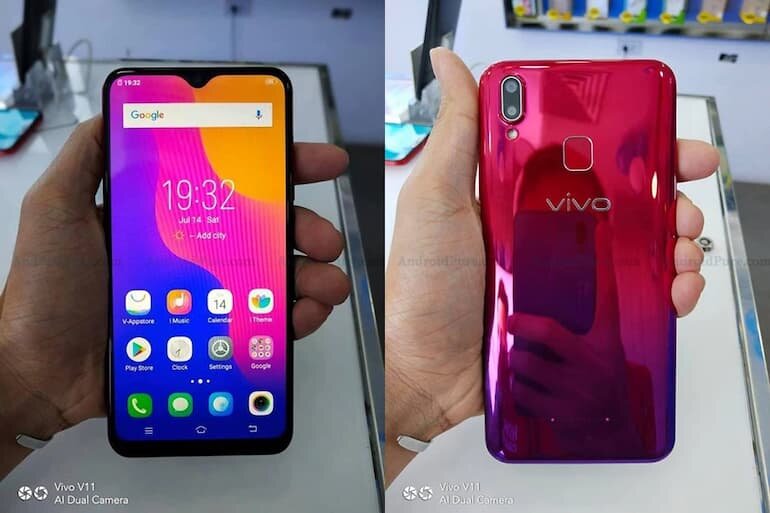 Vivo Y95 với màn hình có độ sáng ổn, màu sắc khá đầy đủ 