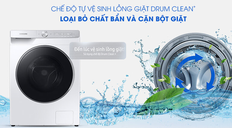 Máy giặt lồng ngang Samsung Addwash Inverter 10Kg WW10TP54DSB/SV 