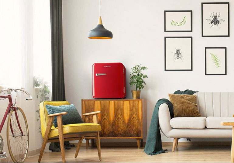 Tủ lạnh Klarstein Audrey Mini Retro - 37L đang sở hữu mức giá thuộc phân khúc cao cấp