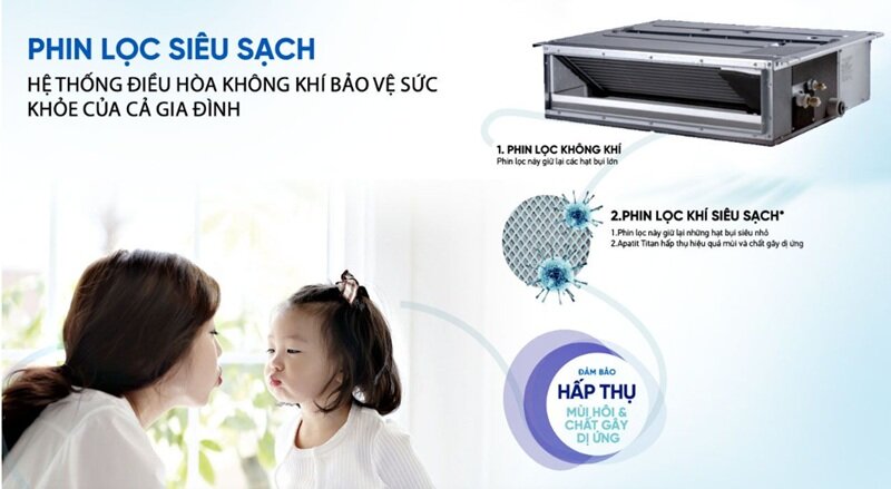Dàn lạnh điều hòa Daikin giấu trần nối ống gió CDXP35RVMV - giá chỉ 8 triệu đồng mà cao cấp