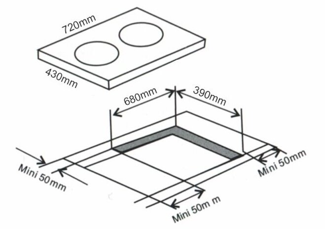 Bếp từ đôi Arber AB-998N thiết kế hiện đại, tính năng an toàn