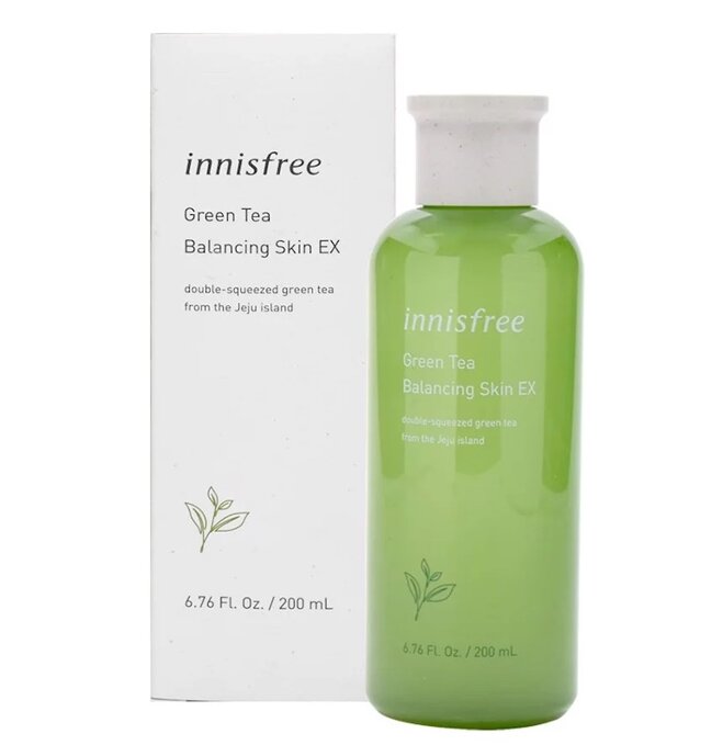 Nước Hoa Hồng Innisfree cho da dầu Green Tea Balancing Skin Ex