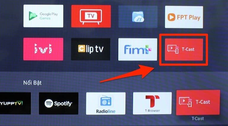 Hướng dẫn kết nối điện thoại với tivi TCL qua ứng dụng T-cast MagiConnect TCL