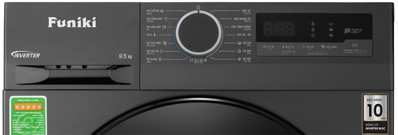 Máy giặt Funiki 10,5kg inverter HWM F8105ADG giá rẻ mà chất lượng rất ổn