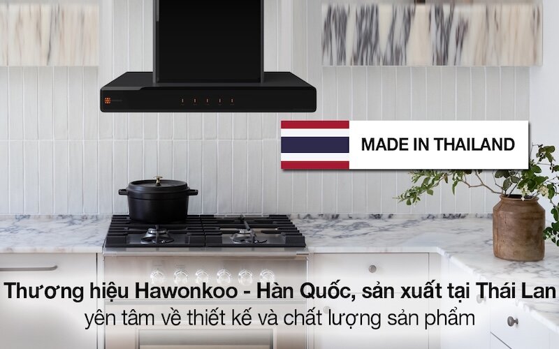 Máy hút mùi âm tủ Hawonkoo HRH-702 lựa chọn hoàn hảo cho căn bếp hiện đại