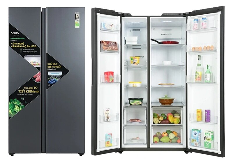 Loạt tủ lạnh side by side giá rẻ dưới 10 triệu đồng đáng mua năm 2026