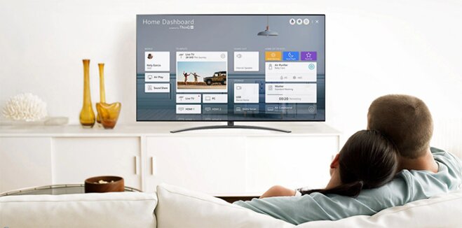 Tính năng AI ThinQ của Smart Tivi 4K LG 55 inch 55NANO91TNA NanoCell ThinQ AI nhận diện bằng giọng nói