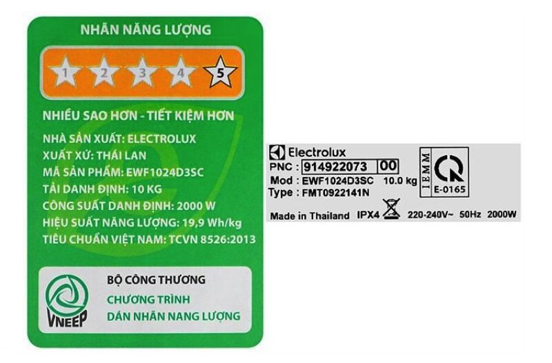 Đánh giá máy giặt Electrolux EWF1024D3SC/EWF1024D3WC – Lựa chọn tốt tầm giá 7 triệu!