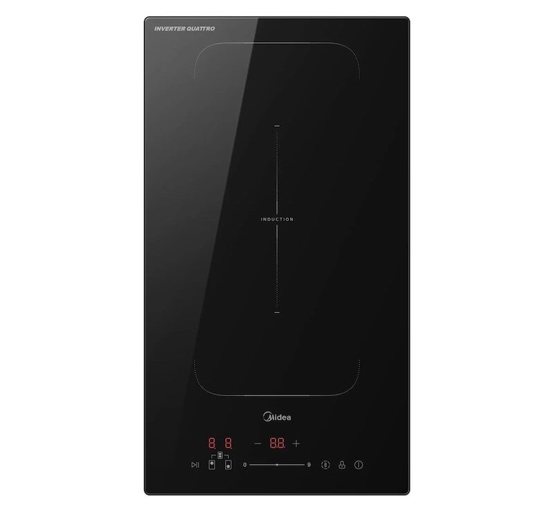 Bếp từ đôi Midea MC-ID3523P thiết kế sang trọng, tính năng hiện đại