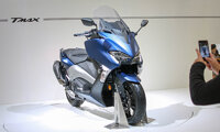 Yamaha TMAX 2017- dòng xe tay ga 530 phân khối được trang bị túi khí của Yamaha
