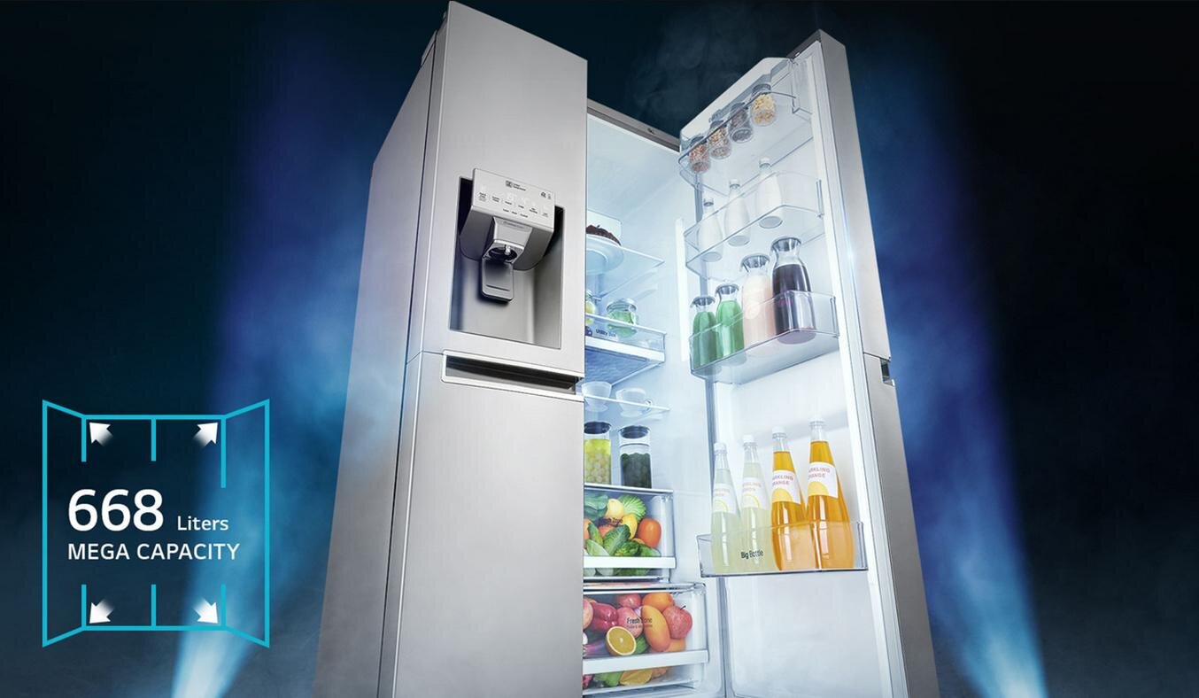 Tủ lạnh IG làm lạnh hiệu quả bằng công nghệ Door Cooling+ 