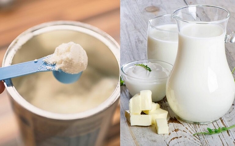 Trẻ 3 tuổi nên uống sữa tươi hay sữa bột?