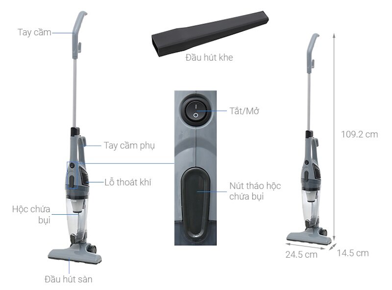 Suggested 4 favorite vacuum cleaners in the first half of 2024