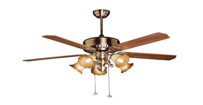 Quạt trần Mountain Air được làm từ chất liệu ván ép cao cấp Quạt trần Mountain Air