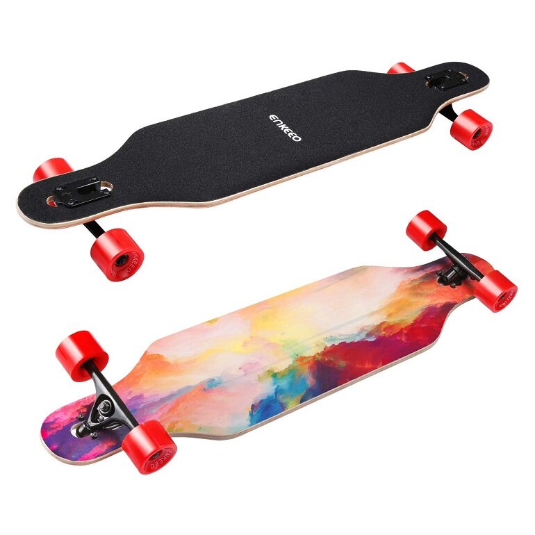 Ván trượti Longboard Enkeeo 40 Inch Drop-Through Skateboard