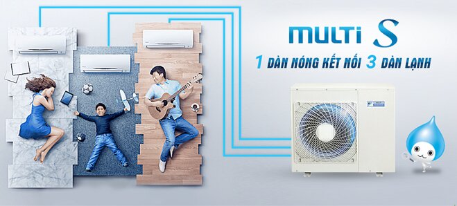  điều hòa Daikin Multi