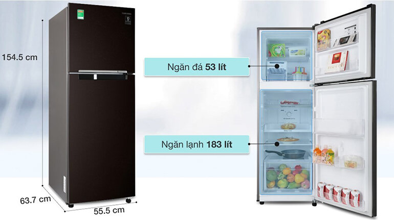Bên trong chiếc tủ lạnh Samsung RT22M4032BY/SV có gì nổi bật