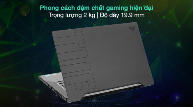 Thiết kế chuẩn gaming, mạnh mẽ