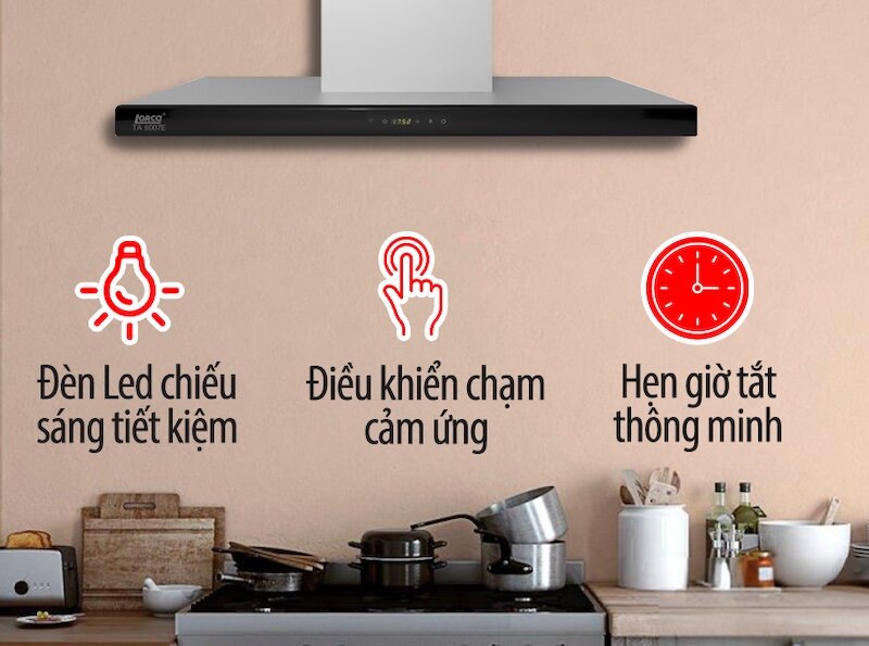 Bỏ túi ngay cách dùng máy hút mùi Lorca TA-6007TM-70 chuẩn xịn