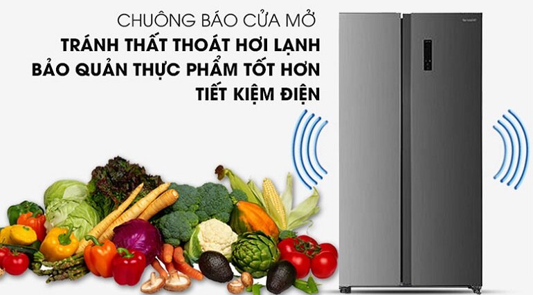 Tủ lạnh Sharp Inverter 472 lít SJ-SBX440V