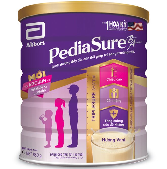 sữa bột PediaSure BA