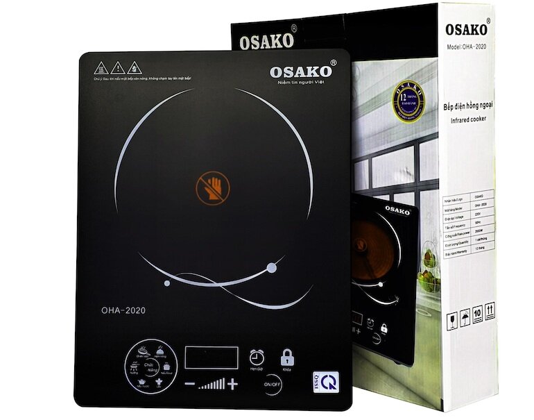 Tính năng tốt có trên bếp hồng ngoại Osako OHA-2020