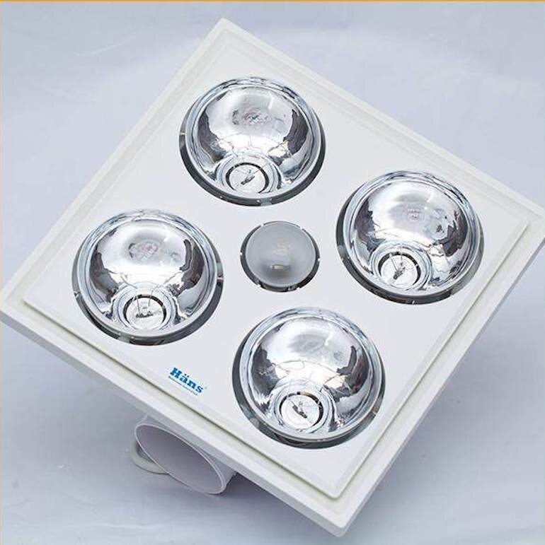 Ưu điểm của đèn sưởi nhà tắm Hans