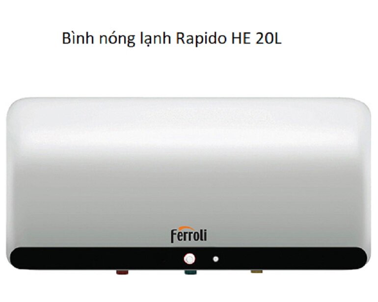 Top 4 bình nóng lạnh Rapido giá tốt dưới 3 triệu