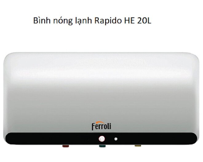 Top 4 bình nóng lạnh Rapido giá tốt dưới 3 triệu