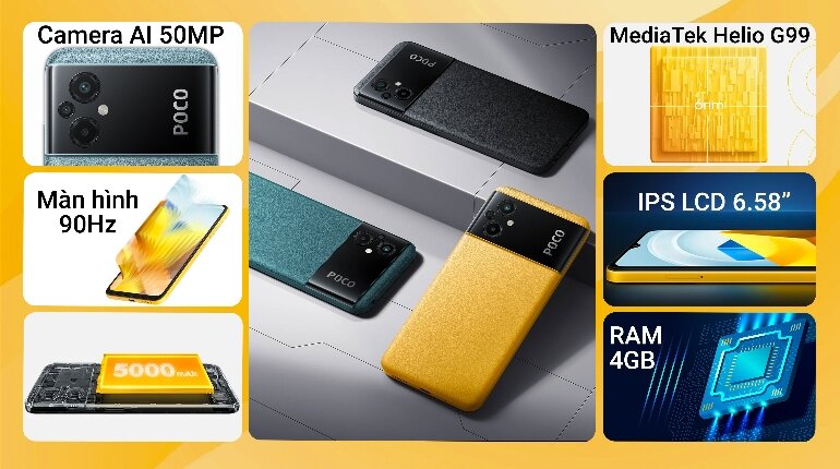 đánh giá cấu hình xiaomi poco m5