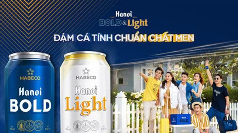 Bia Hanoi Bold & Light