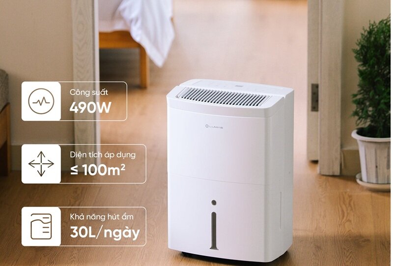 TOP 5 máy hút ẩm Lumias giá từ 2 triệu đồng đáng mua nhất năm 2026