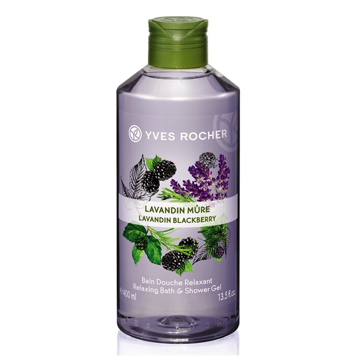 sữa tắm Yves Rocher Lavandin Blackberry Relaxing Bath And Shower Gel 400ml