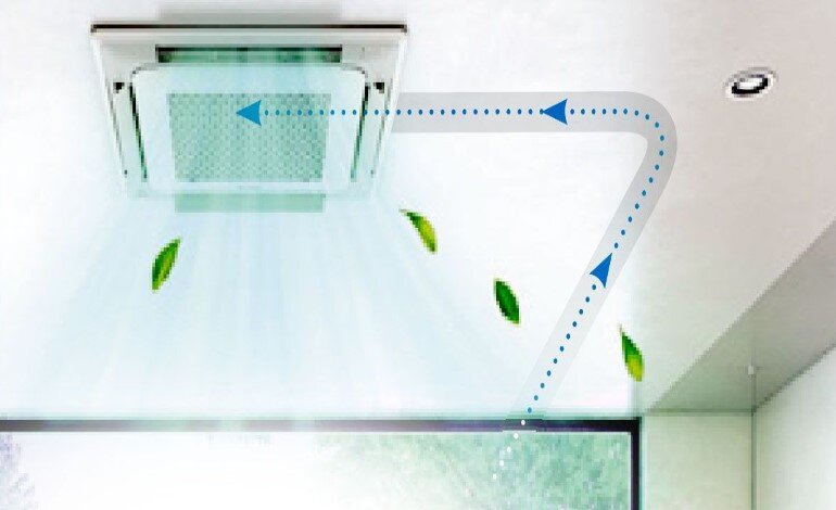Điều hòa Samsung Inverter âm trần thanh lọc không khí, giúp bảo vệ sức khỏe cho cả gia đình bạn