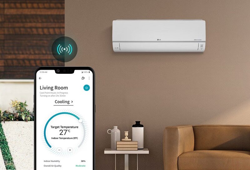 8 lý do nên mua điều hòa LG IEC24G1 cho phòng 40m2