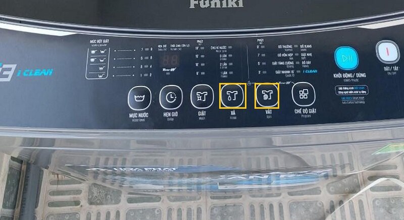 Hướng dẫn sử dụng máy giặt Funiki 9.5kg T695ABG tối ưu chức năng