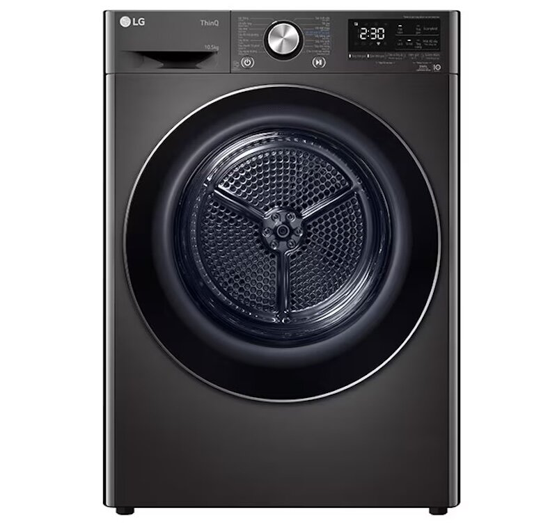 Máy Sấy Bơm Nhiệt Lg 10.5 Kg Dvhp50B