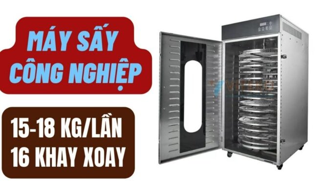 Máy sấy thực phẩm công nghiệp 16 khay LT-101