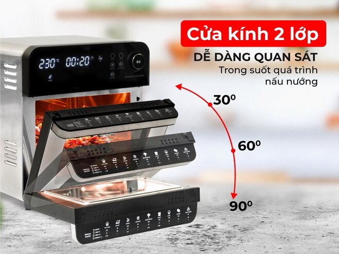 nồi chiên không dầu Kipor KP-AF657