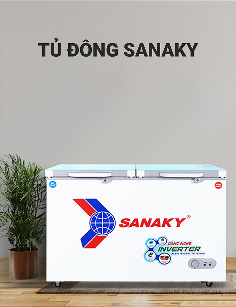 Lựa chọn tủ đông mát Sanaky dựa theo dung tích và công suất