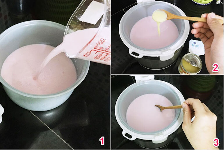 Cách làm sữa chua uống bằng nồi cơm điện đơn giản
