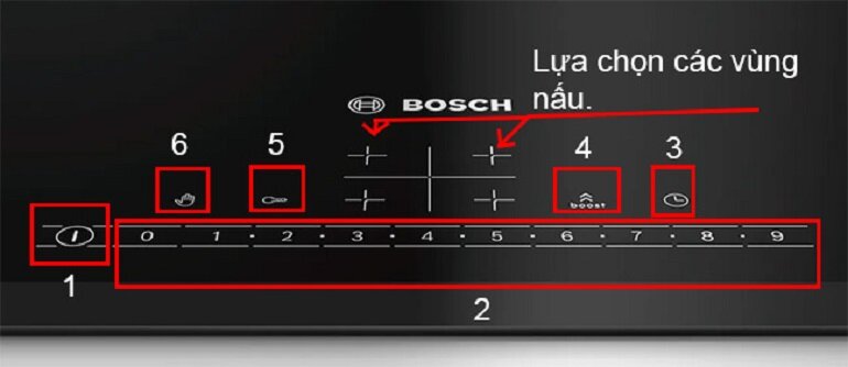 Hướng dẫn sử dụng bếp từ Bosch series 6