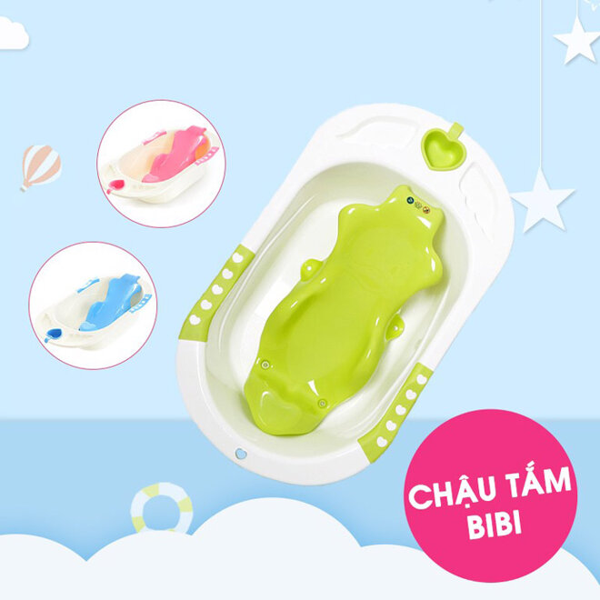 Chậu tắm bé sơ sinh Bibi Babyhop