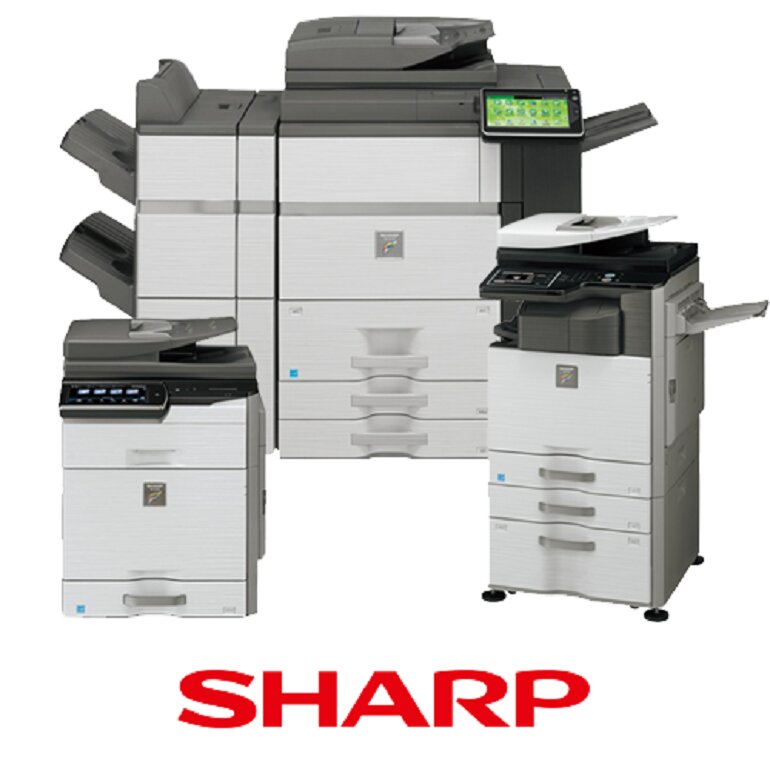 Máy photocopy văn phòng kỹ thuật số Sharp.