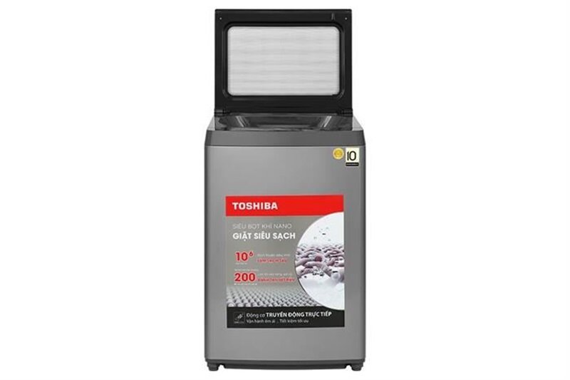 Máy giặt Toshiba 17kg AW-DUN1800MV(SG) đời mới 2024: Khối lượng giặt 