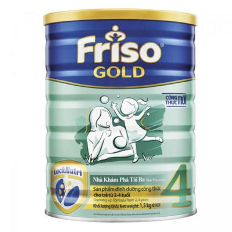 Sữa bột Frisolac Gold 4