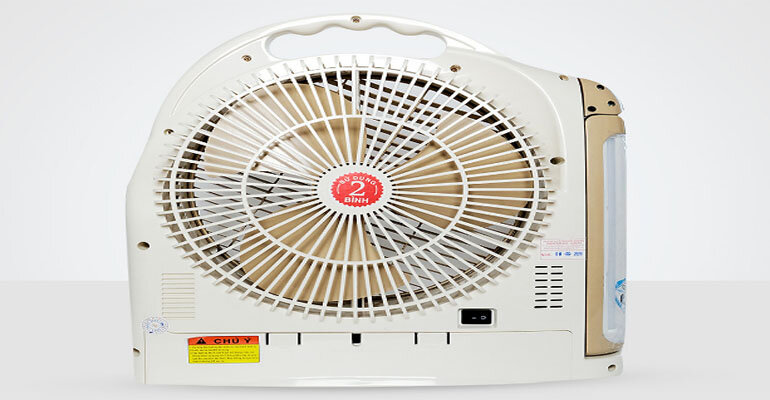 Quạt Honjianda FL223 có tích hợp thêm chế độ hẹn giờ thông minh Quạt tích điện Honjianda FL223