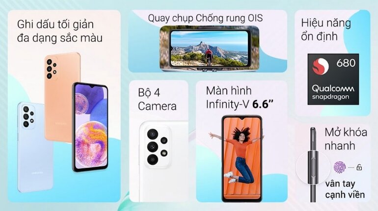 Đánh giá samsung galaxy A23 4G